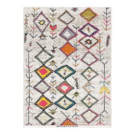 Conceptum W1024 Alfombra para Pasillo Multicolor 100 x 150 cm, Antibacteriana, Ecológica, Antideslizante, Poliéster